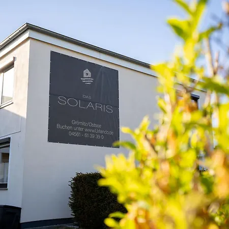 Solaris 4 Mit Balkon, Gemeinschaftssauna Und Grillplatz * Groemitz